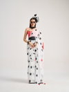 Polka Pops By Mono Poley Georgette With Fancy Latkans Sarees Online Wholesale